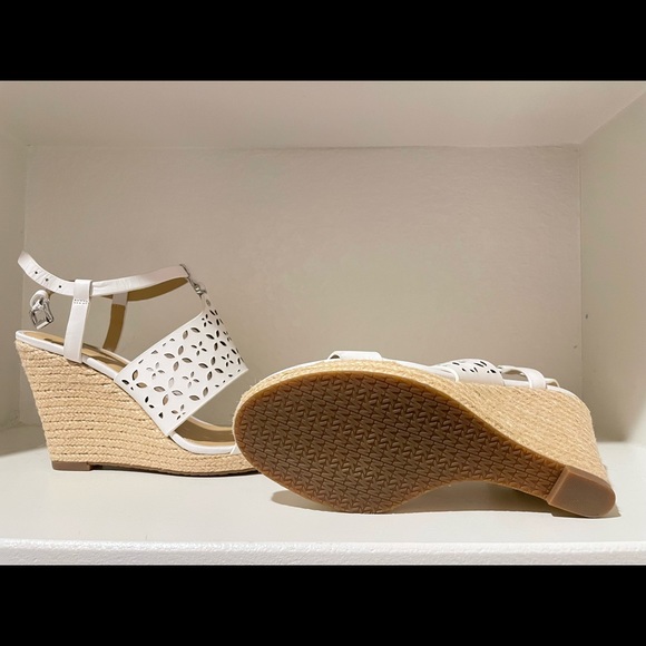 Michael Kors, Wedges, Shoes, White - Picture 3 of 3